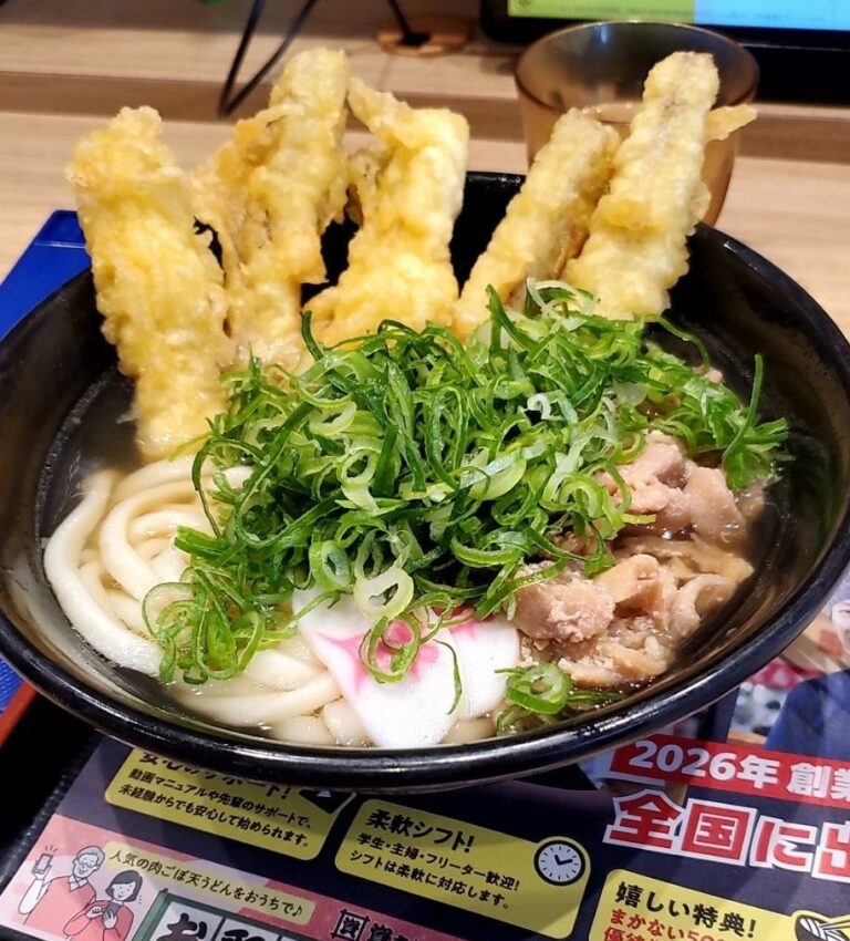 ごぼ天うどんを食べに